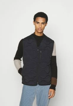 DRYKORN Garantie De Qualité 100% BOOLD - Veste sans manches vêtements col en v profond homme