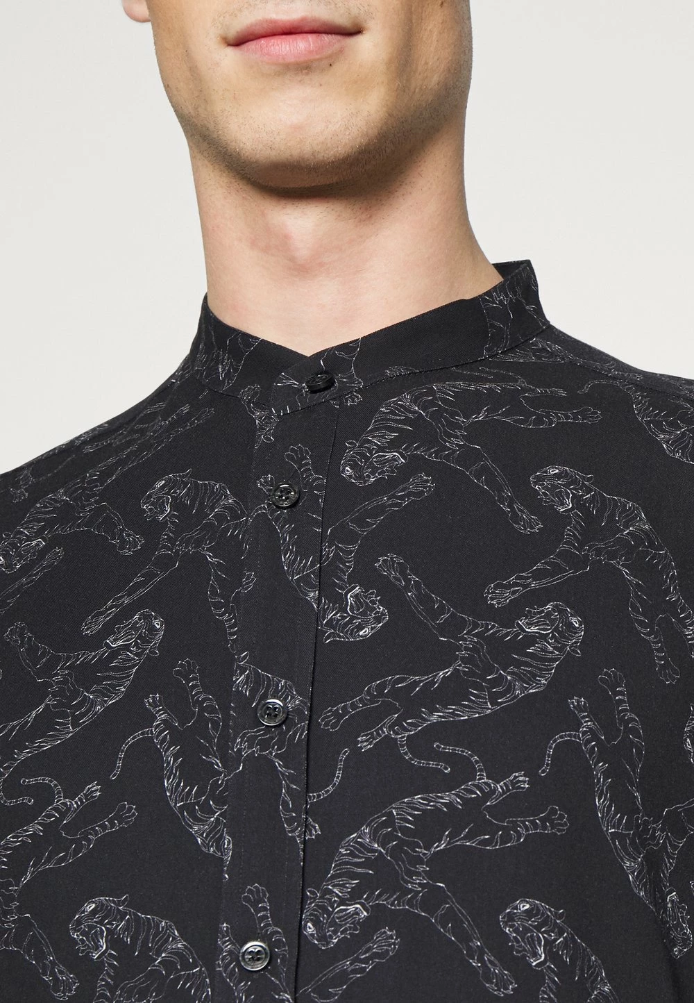 DRYKORN Marchandise de première qualité TAROK - Chemise chemises col mao homme 8 DRYKORN Marchandise de première qualité TAROK - Chemise chemises col mao homme – Image 6