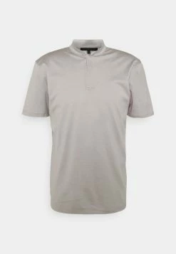 DRYKORN Faible Prix LOUIS - T-shirt basique vêtements col tunisien homme -DRYKORN Soldes 2022 33ac5798e1054422a0e96f496df641d0