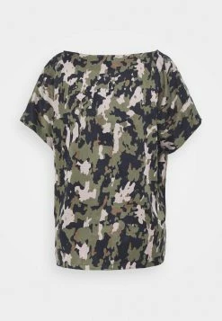 Pas Cher DRYKORN SOMIA - T-shirt imprimé vêtements col bateau femme -DRYKORN Soldes 2022 544dd39b7c624369a2a18268a295e693