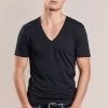 DRYKORN Prix Discount QUENTIN - T-shirt basique vêtements col en v profond homme
