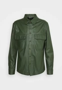 DRYKORN Prix Bradés SELED - Veste en cuir vêtements col à revers homme -DRYKORN Soldes 2022 76b527997a05436789b334e0dcdc31aa