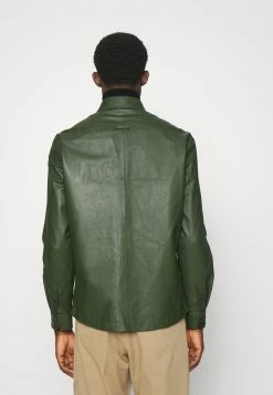 DRYKORN Prix Bradés SELED - Veste en cuir vêtements col à revers homme -DRYKORN Soldes 2022 7adac0b1770247839aa0232ec0933a38