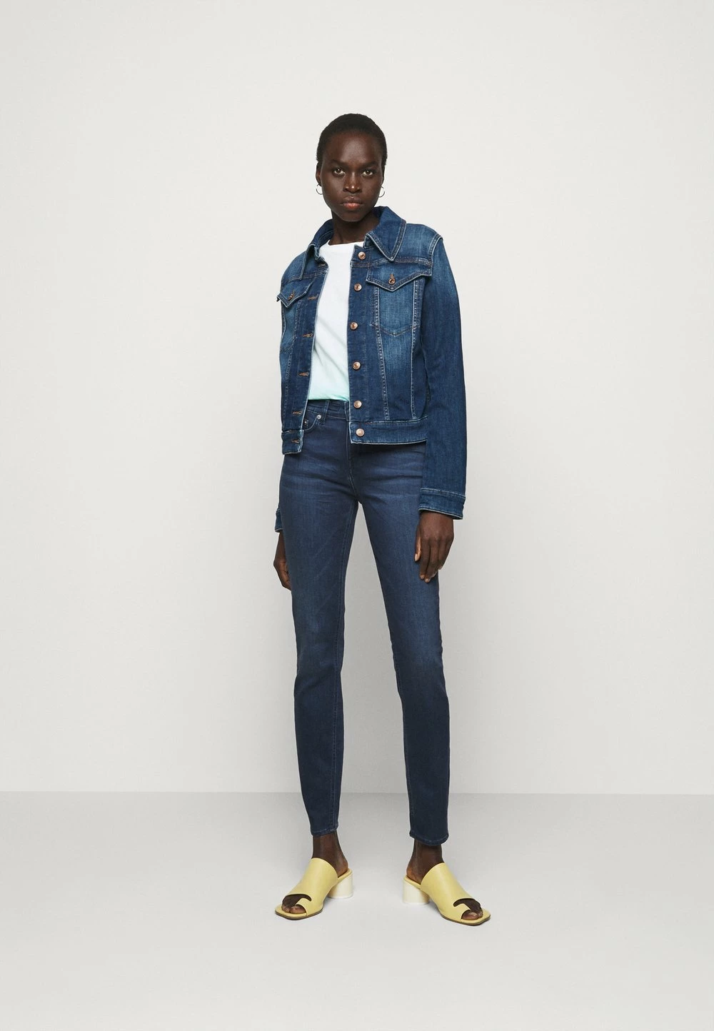 Qualité Garantie DRYKORN SOMERTON - Veste en jean vêtements col à revers femme 4 Qualité Garantie DRYKORN SOMERTON - Veste en jean vêtements col à revers femme – Image 2