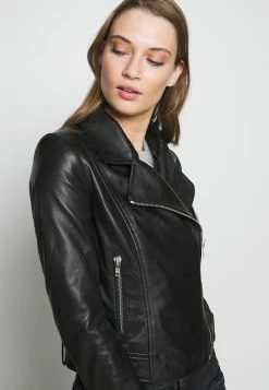 Bas Prix DRYKORN PAISLY - Veste en cuir vêtements col revers femme -DRYKORN Soldes 2022 ab079e83b7224c2b9ca34fdb187ea21a
