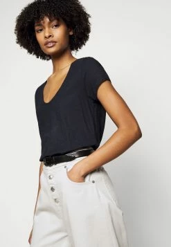 DRYKORN Bas Prix AVIVI - T-shirt basique vêtements encolure large ronde femme -DRYKORN Soldes 2022 c5c9112d30c849928ccce6e037428240