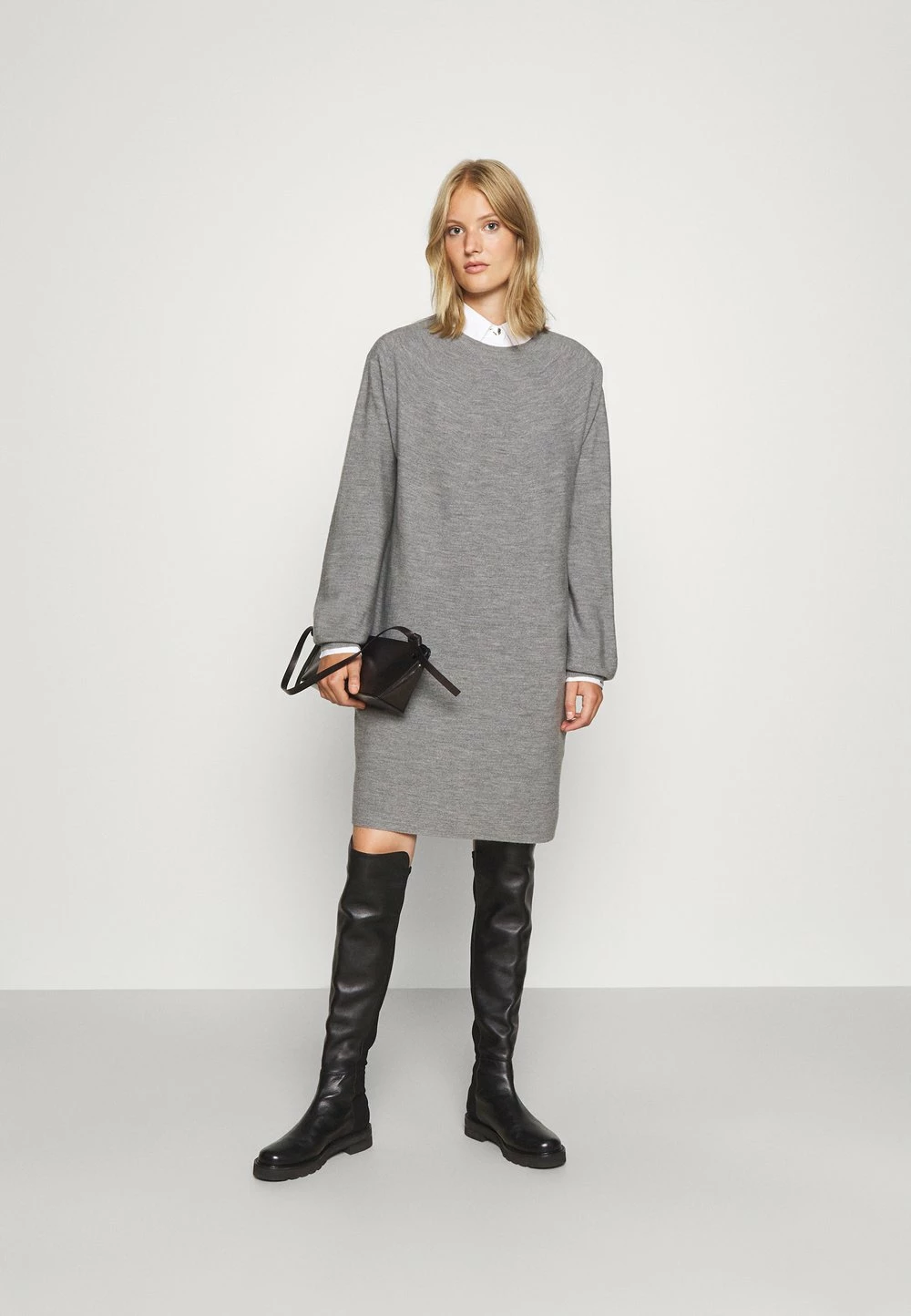 DRYKORN Prix Aimable MARISA - Robe pull vêtements col rond femme 4 DRYKORN Prix Aimable MARISA - Robe pull vêtements col rond femme – Image 2