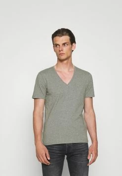 DRYKORN QUENTIN - T-shirt basique 50% Off De Vente vêtements col en v profond homme