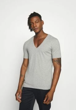 DRYKORN QUENTIN - T-shirt basique Prix Sympa vêtements col en v profond homme
