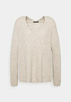 DRYKORN LINNAS - Pullover Promos vêtements col en v femme -DRYKORN Soldes 2022 f9c0e2b3b5da41e1a09ad916aa0a0444 3